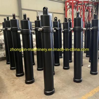 Heavy Duty Single Acting Hydraulic Telescopic Cylinder for Dump Truck