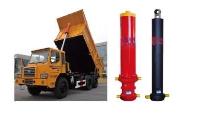 China Hyva Type Telescopic Cylinder for Semitrailer