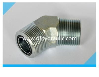 45 Degree Elbow Nptf and Unf Thread Adapter