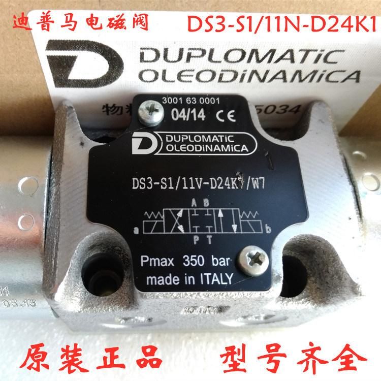 Duplomatic Solenoid Valve Ds3-S10/11n-D24K1 10n Rk S2 S3 S1 Diploma