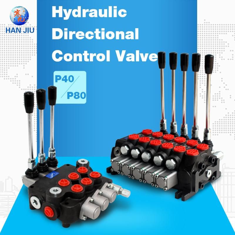 Manual Hydraulic Directional Control Valves 7spool 11gpm