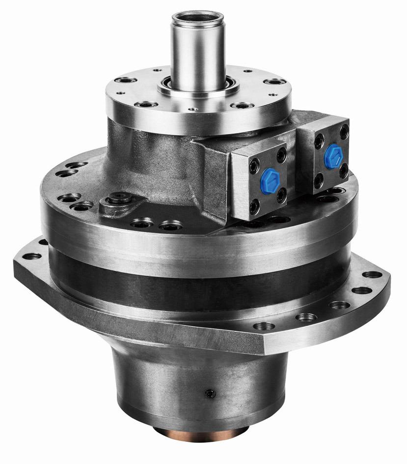 Ms Series Poclain Low Speed High Torque Radial Piston Hydraulic Motor Ms 05 08 11 25 35 83 125