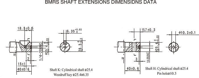 Hydraulic Motor Factory Bmr Mr OMR