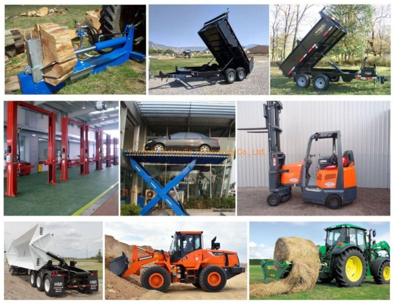 China Company Tsish Supply Standard Backhoe Hydraulic Cylinders