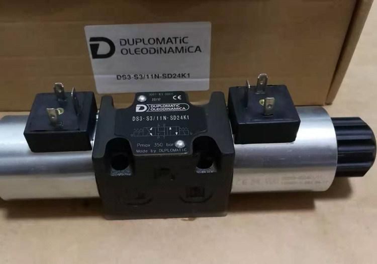 Duplomatic Solenoid Valve Ds3-S10/11n-D24K1 10n Rk S2 S3 S1 Diploma