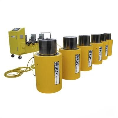 Clrg Series 250 Tons Sroke 50mm Double Acting High Tonnage Hydraulic Cylinder