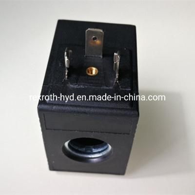 Rexroth Coil Solenoid Valve Coil Hydraulic Valve Coil R901090825 24VDC Rexroth Bosch Group Solenoid Valve