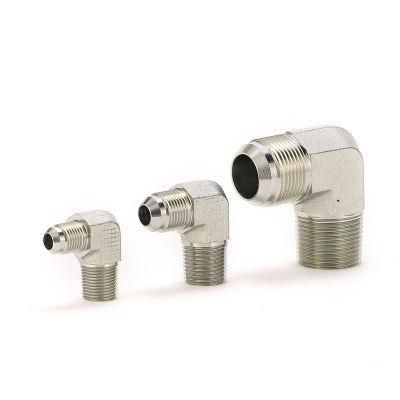 Male Jic/NPT Elbow Hydraulic Hose Adapter