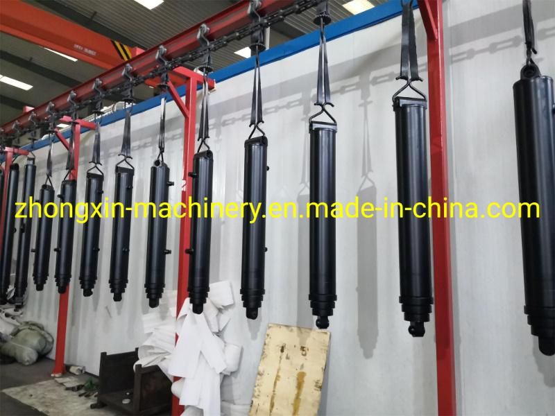 Single Acting Parker Type Telescopic Hydraulic Cylinder for Dump Truck Trailer