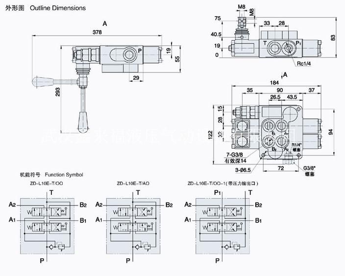 Zd-L10e Series Multichannel Reversing Valve