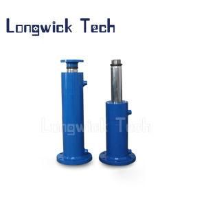 Long Stroke Painting Lifting Hoist Flange Hydraulic Jack Tool Cylinder