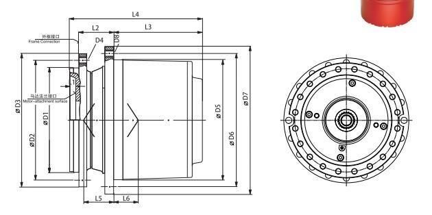 Rexroth Gft-T Planetary Gearbox Winch Drive