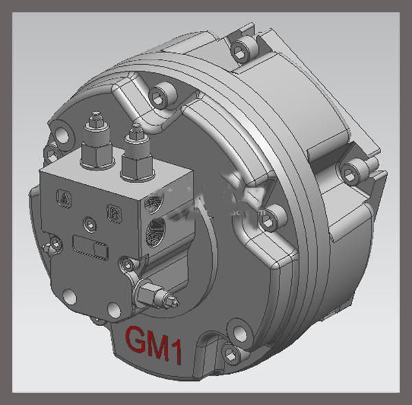 Hydraulic Motor for Rail Machinery Piston Motor