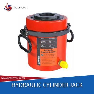 100 Ton 75mm Stroke Hydraulic Hollow Plunger Cylinder (RCH-10075)