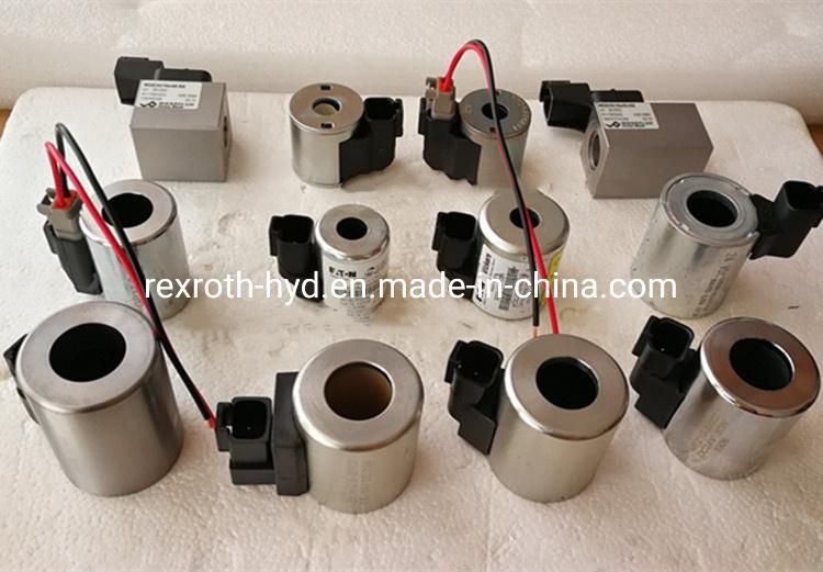 Main Pump Coil Solenoid Valve Coil Hydraulic Valve Coil R902603443 24V Solenoid Displacement R913054059 R913054059