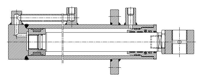 Double Acting Gate Cylinders for Municiple and Construction Machinery