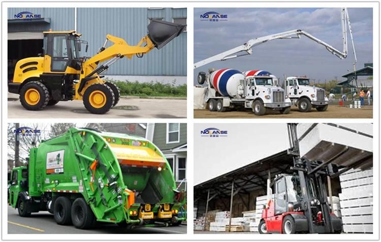 Custom Engineering Vehicle Loader Excavator Crane Mining Earth Moving Machinery Forklift Bulldozer Hydraulic Oil Cylinder Transmission