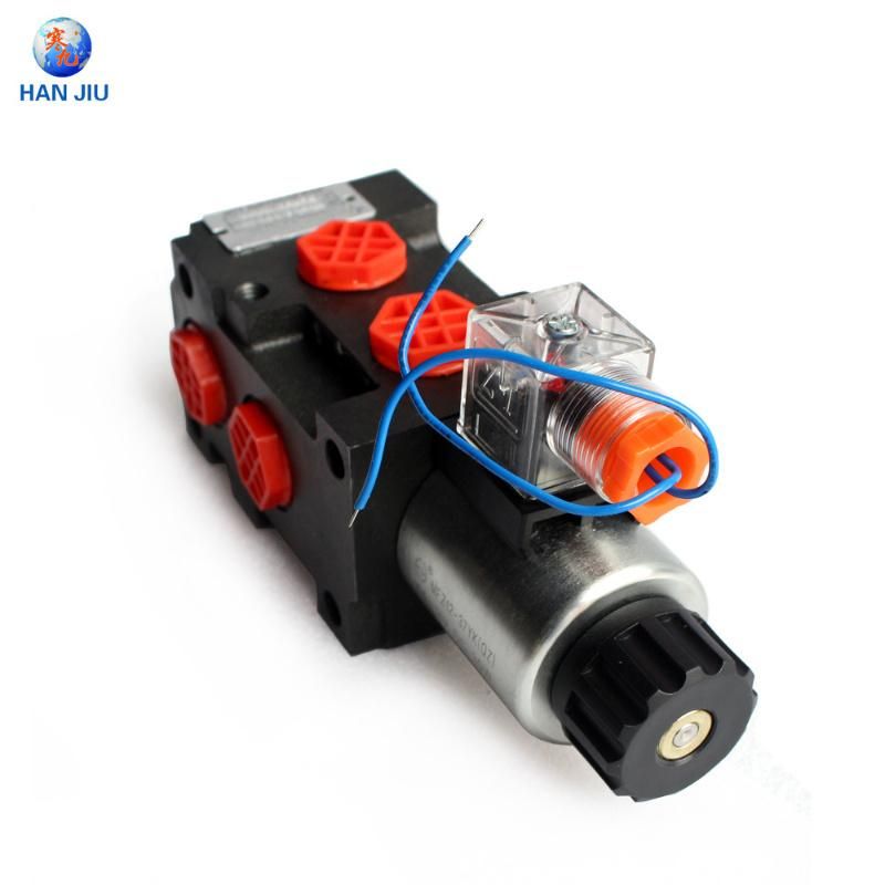 Dvs6 6/2 Solenoid Operated Hydraulic Directional Valve Hydraulic Diverter / Selector Valve