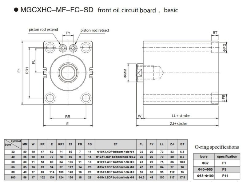 Jufan Inductive Compact Cylinder -Mgcxhc