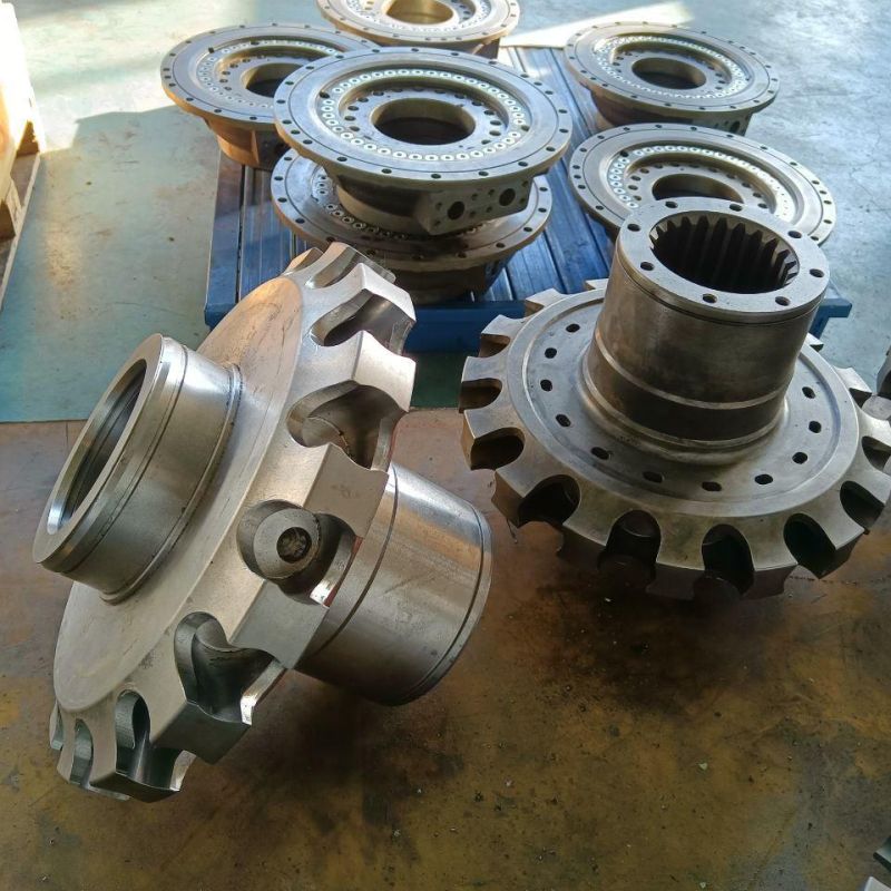 Tianshu Produce Rexroth Type Hagglunds Radial Piston Hydraulic Motor Ca70+Ca50 for Injection Moulding Machine.