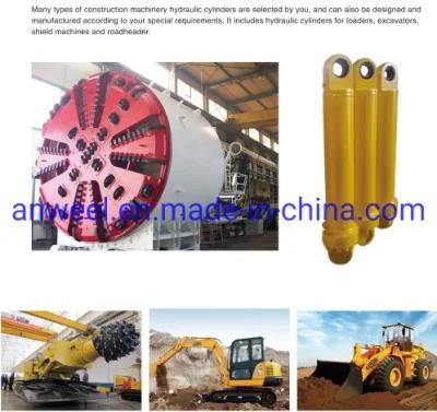 Single Acting Telescopic Hydraulic Cylinder for Dumper Trucks