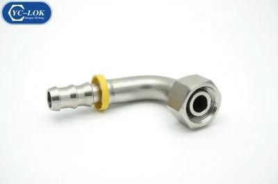 90 Degree Elbow Bsp Female Multiseal Hose Fittings