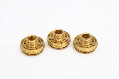 Manufacturer OEM Custom Brass CNC Turning Drawing Parts Screw