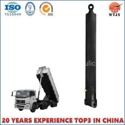 Front End Hyva Type Telescopic Hydraulic Cylinder for Trailer Truck