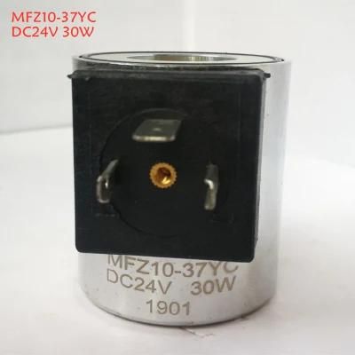 Solenoid Valve Coil C1037c 24VDC 1.25A Mfz12b-37yc Mfz12g 24VDC 30W Iron