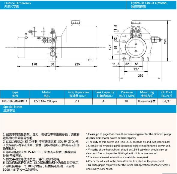 Power Unit for Aerial Order Picker