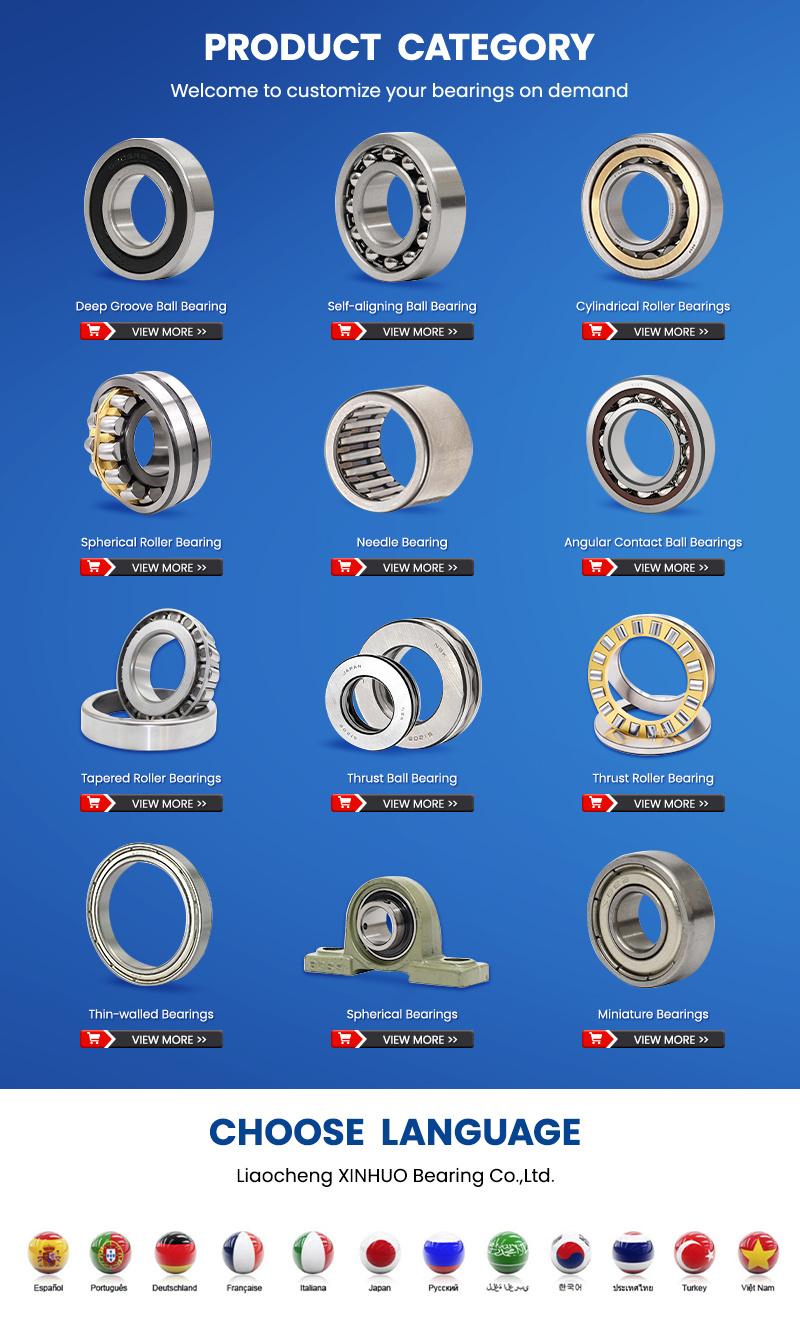 Xinhuo Bearing China Small Ball Bearings Suppliers 6205 Bearing Price N315e Sealed Cylindrical Roller Bearings