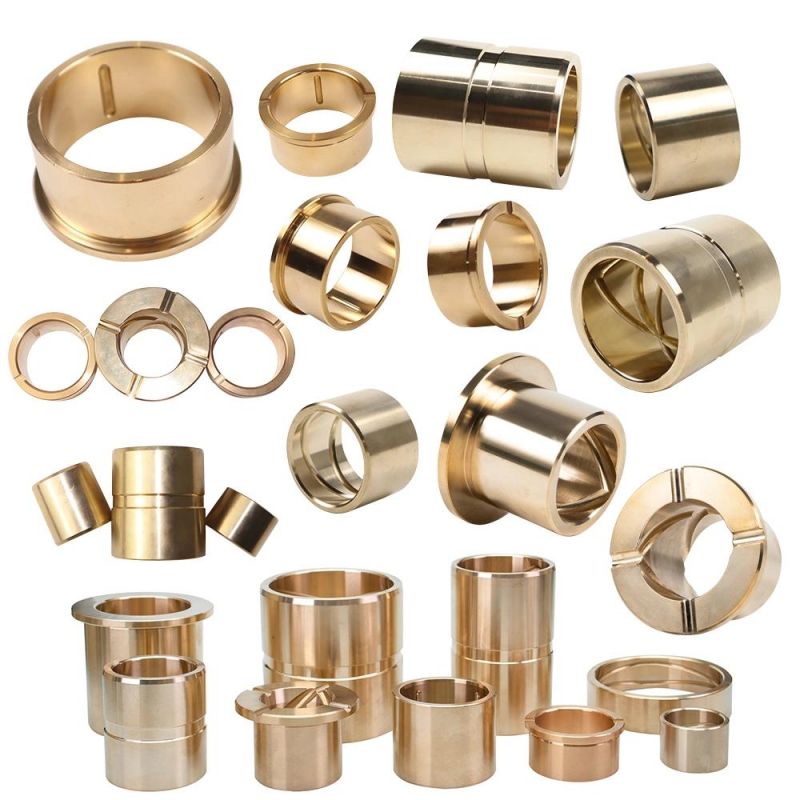 CuZn25Al5Mn4Fe3 Casting Brass Bushing with CNC Machining Technique and Variouls Kinds of Oil Grooves of Tighter Tolerance.