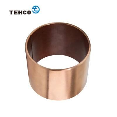 TCB101 Self-lubricating Bushing Made of Bronze Base and PTFE Free of Lead for Casting &amp; Rolling Mill and Concrete Machinery.