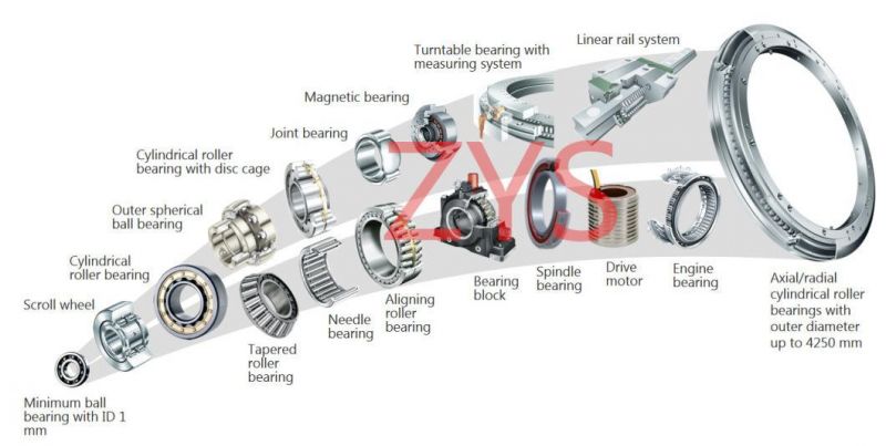 Zys High Speed Ball Bearings Angular Contact Ball Bearing 7312 with P4A Grade