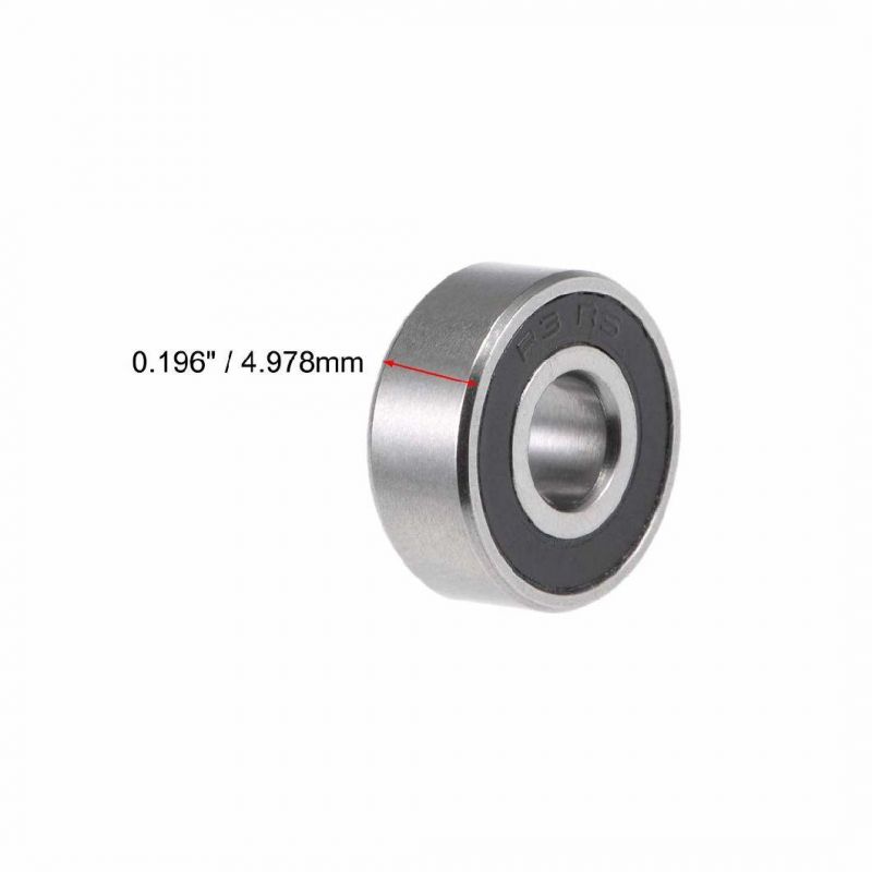 R3-2RS Deep Groove Ball Bearing 3/16-Inchx1/2-Inchx0.196-Inch Sealed Z2 Level Bearing