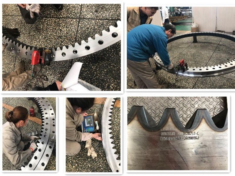 Internal Gear Slewing Rings 213DBS105y Turntable Bearing