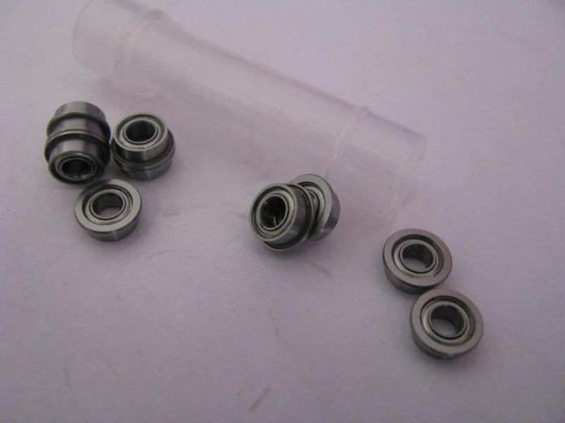 Metal Shield Micro Bearing 5*14*5mm Flanged Bearing F605zz