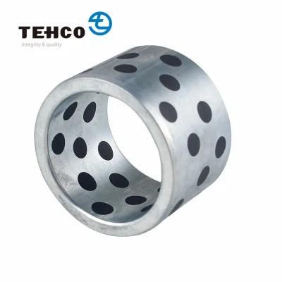 TEHCO Solid Lubricating Bearing With Zinc Base Bushing Graphite Oil Holes Bearing Bushings