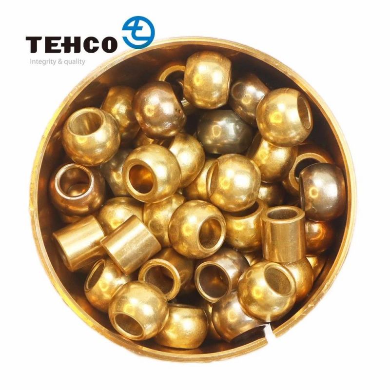 Oil Sintered Fan Bushing Made of Cu663 Bronze Powder with Spherical/Sleeve/Flange Style to Choose for Home Electric Machine.