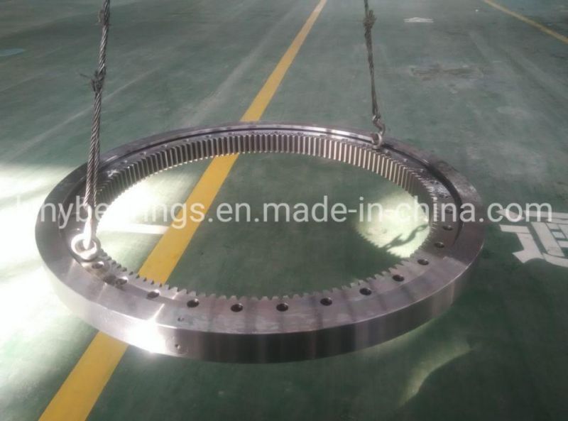 Double Flanges Turntable Bearing (KDLH. U. 1155.00.10 KDLH. U. 1255.00.10) Dual Flanged Slewing Ring Bearing