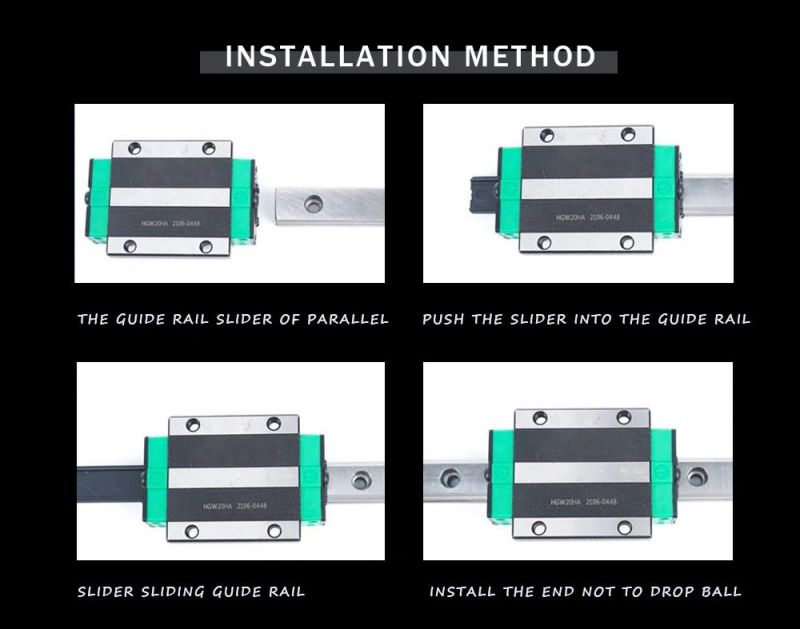 CNC Lathe Accessories Compatible with Linear Slide Rail Lengthened Linear Slide Rail Hgw30hc