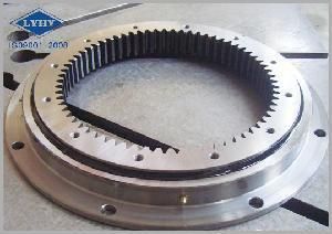 Ball Bearing Flanged Bearing Slewing Ring Bearing with Internal Gear Teeth Bearing Rotary Bearing Turntable Bearing (RKS. 22 0411)