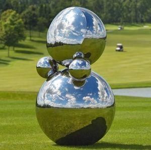 SS304 Modern Art Stainless Steel Metal Sculpture