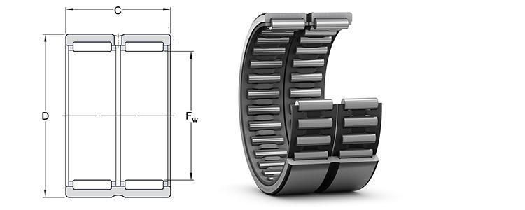 Needle Roller Bearing with Inner Ring Nki65/25 Bearing Nki32/30 Nki35/20 Nki35/30 Needle Bearing