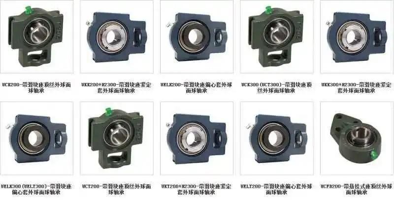 High Precision Chrome Steel Pillow Block Bearing UCP207 P207 Bearing