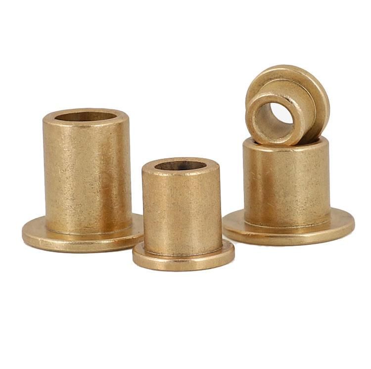 Sintered Bronze Sleeve Bushing Oil Impregnated