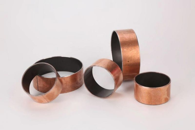 Supply PTFE Steel Composite Metal Bush Wrapped Sleeve DU Bearing Self Lubricating Slide Bushing