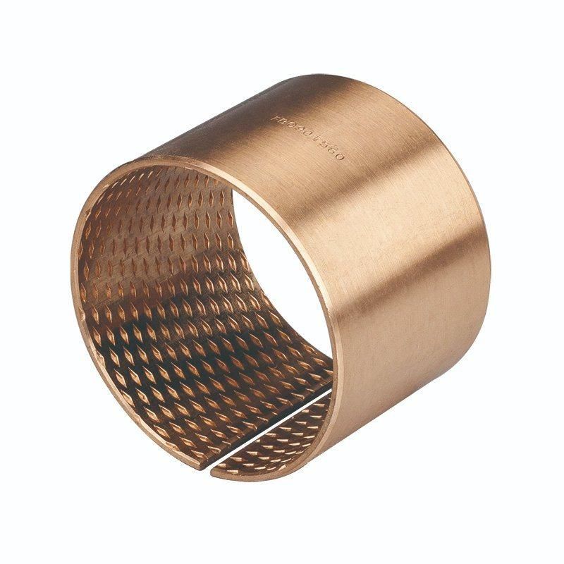 CuSn8P Wrapped Bronze Bushing of Good Anti-fatigue with Diamond Oil Socket to Perserve Oil for Building and Engineering Machine.