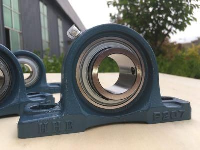 Hhb High Quality Z2V2 Grade Pillow Block Bearing, Bearing Units, Ball Bearing, Gcr15 Bearing Steel, Applied in Agricultral Machinery