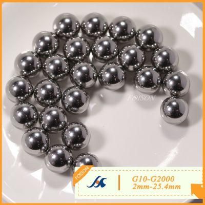 2.381mm-25.4mm Metal Ball Solid Stainless Steel Ball Precision Ball for Valve
